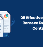 Remove Duplicate Content